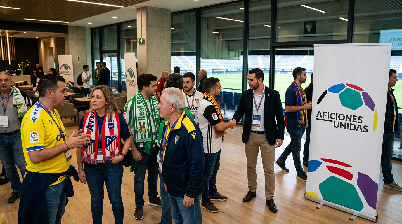Aficionados en el Congreso de Aficiones Unidas 2026