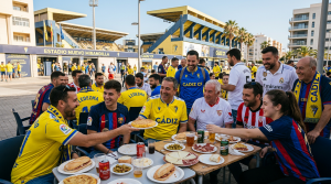 Comida de hermandad entre aficionados